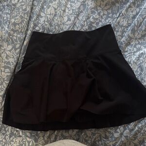 Black Tennis Skirt